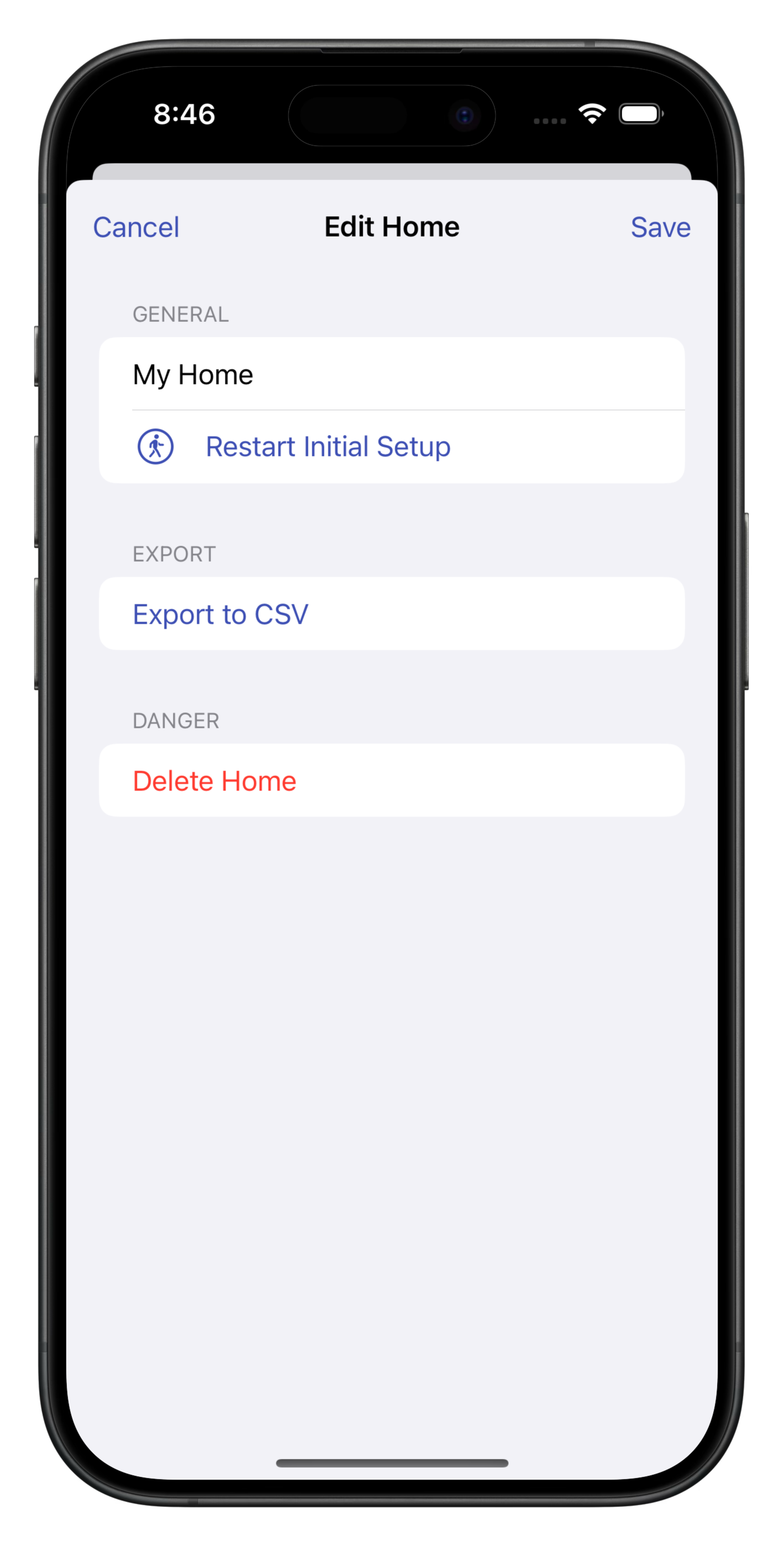 Restart Initial Setup
